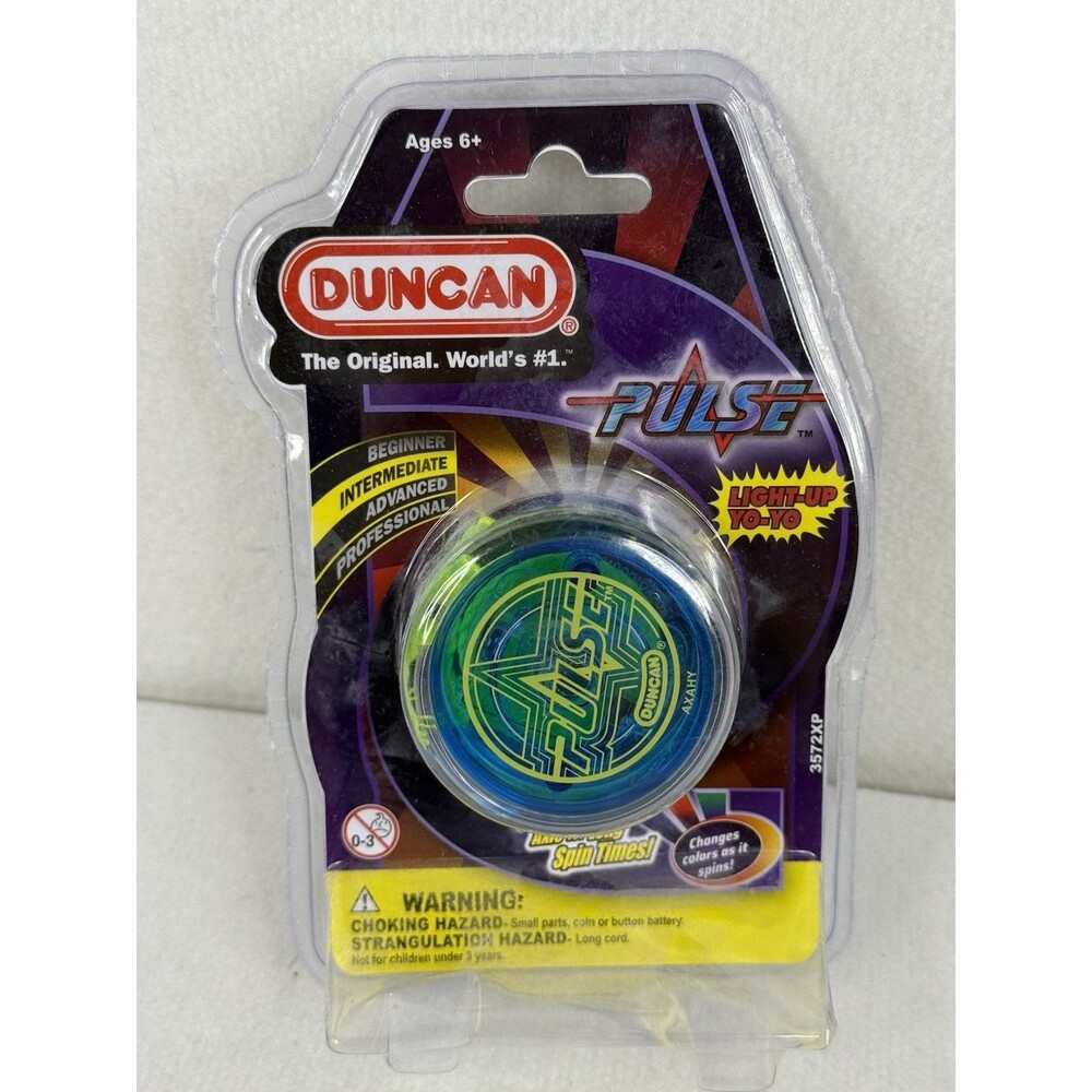 Duncan Pulse Light-Up Yo-Yo Ball Bearing YoYo Changes Color Sleeps t-1037